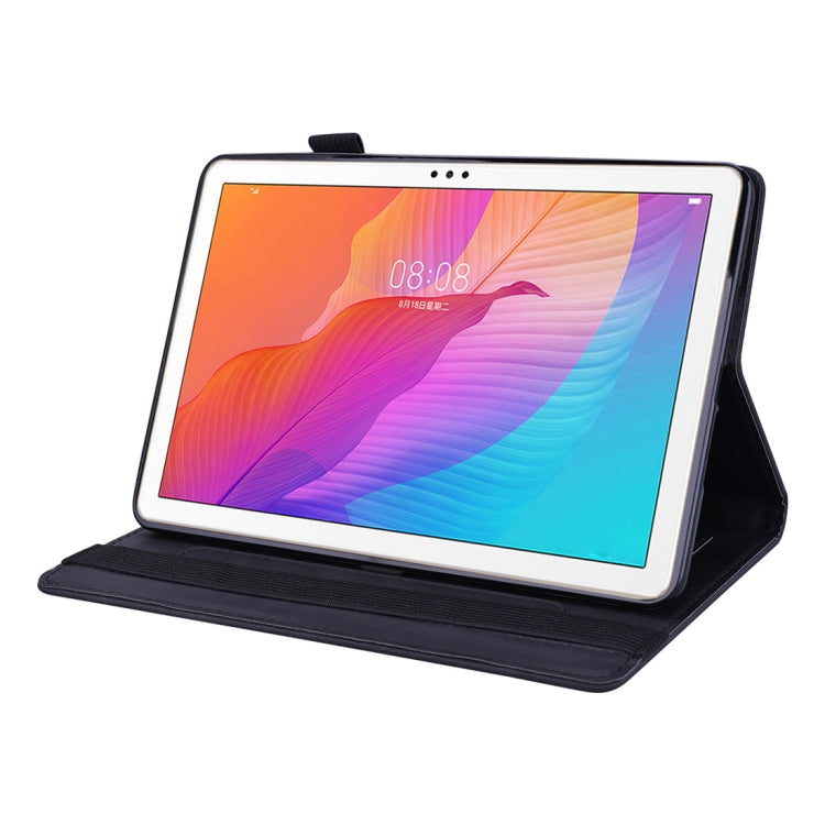 For Huawei Enjoy Tablet 2 Calf Texture Embossed Horizontal Flip Leather Case with Holder & Card Slots & Photo Frame