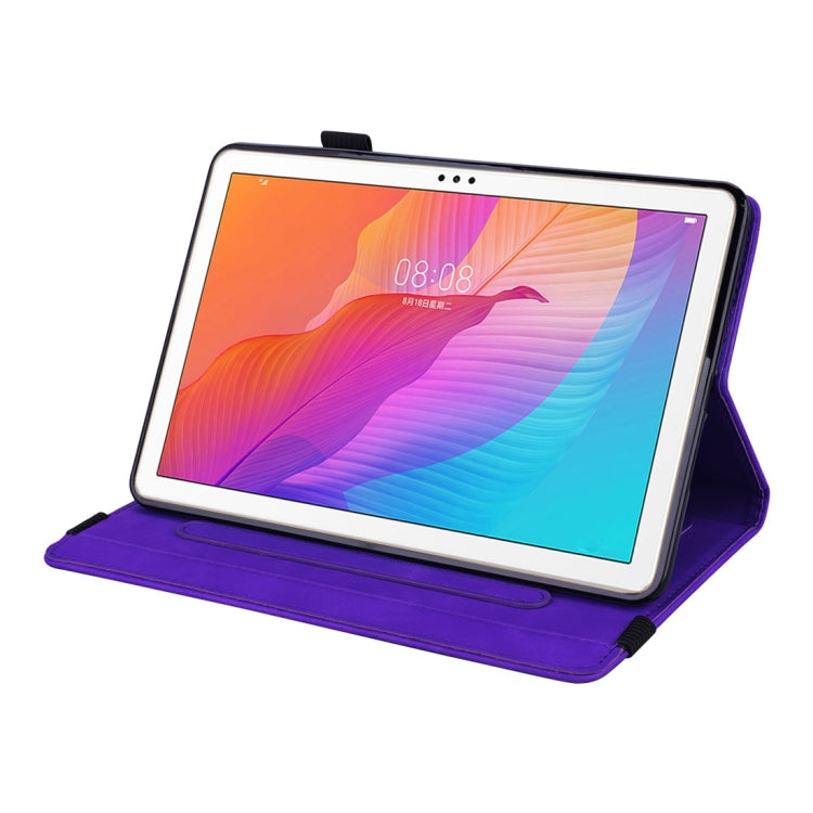 For Huawei Enjoy Tablet 2 Calf Texture Embossed Horizontal Flip Leather Case with Holder & Card Slots & Photo Frame