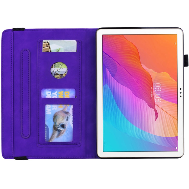 For Huawei Enjoy Tablet 2 Calf Texture Embossed Horizontal Flip Leather Case with Holder & Card Slots & Photo Frame