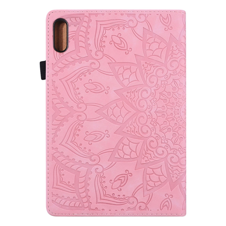 For Huawei MatePad 10.8 Calf Texture Embossed Horizontal Flip Leather Case with Holder & Card Slots & Photo Frame