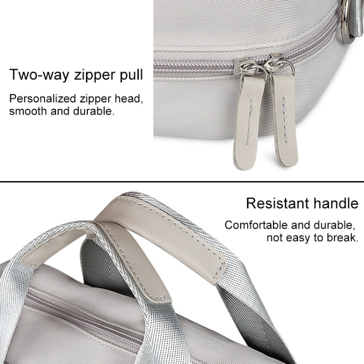 DJ09 Handheld Shoulder Briefcase Sleeve Carrying Storage Bag with Shoulder Strap for 13.3 inch Laptop