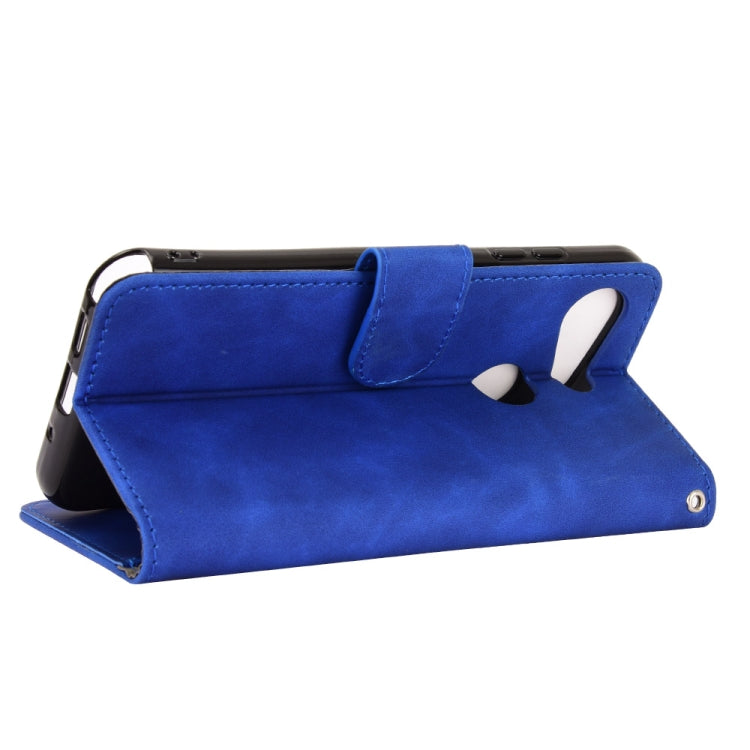 For Kyocera Gratina KYV48 Solid Color Skin Feel Magnetic Buckle Horizontal Flip Calf Texture PU Leather Case with Holder & Card Slots & Wallet