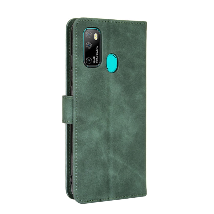 For Ulefone Note 9P Solid Color Skin Feel Magnetic Buckle Horizontal Flip Calf Texture PU Leather Case with Holder & Card Slots & Wallet