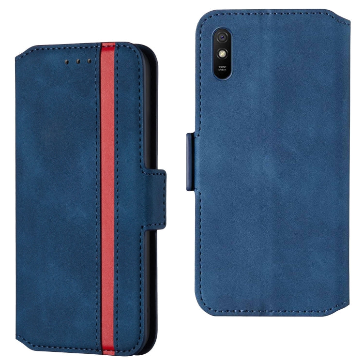 For Xiaomi Redmi 9A Retro Frosted Oil Side Horizontal Flip PU Leather Case with Holder & Card Slots