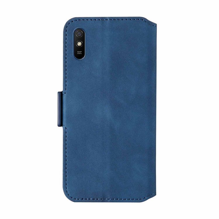 For Xiaomi Redmi 9A Retro Frosted Oil Side Horizontal Flip PU Leather Case with Holder & Card Slots