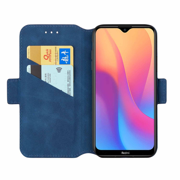 For Xiaomi Redmi 9A Retro Frosted Oil Side Horizontal Flip PU Leather Case with Holder & Card Slots