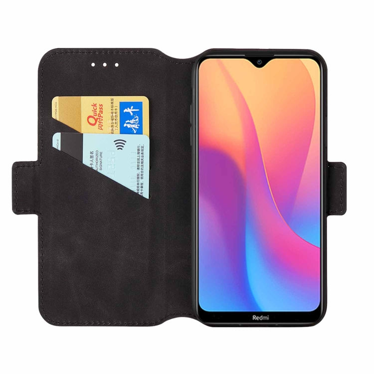 For Xiaomi Redmi 9A Retro Frosted Oil Side Horizontal Flip PU Leather Case with Holder & Card Slots