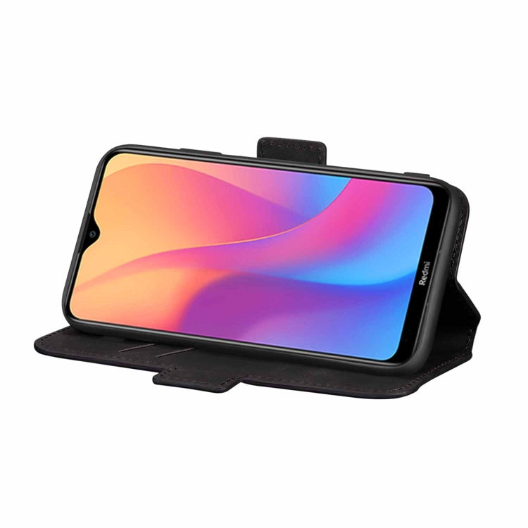 For Xiaomi Redmi 9A Retro Frosted Oil Side Horizontal Flip PU Leather Case with Holder & Card Slots