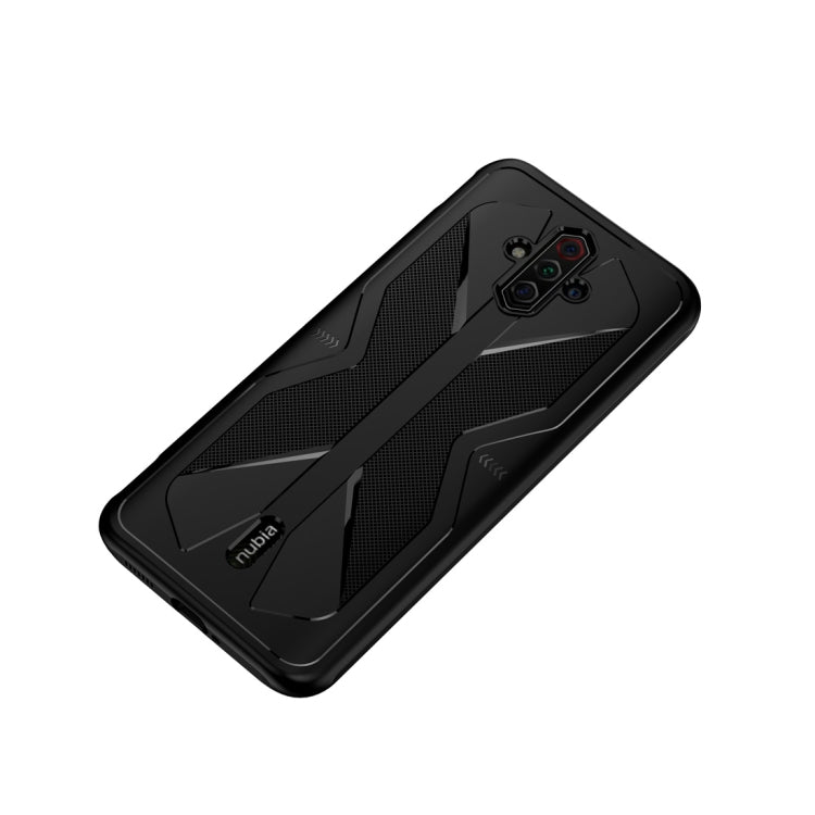 For ZTE nubia Play Butterfly Shadow Shockproof Rubber TPU Protective Case