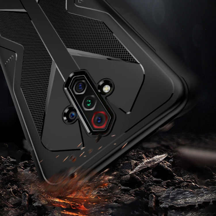 For ZTE nubia Play Butterfly Shadow Shockproof Rubber TPU Protective Case