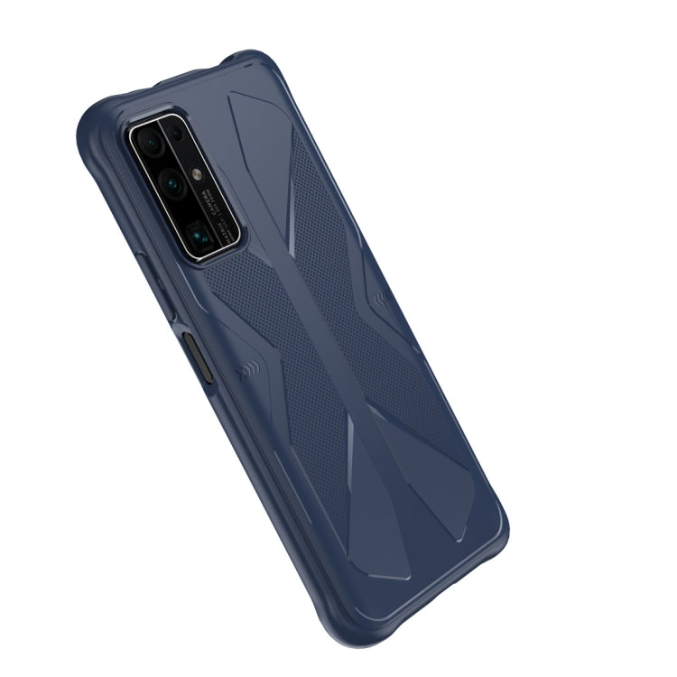 For Huawei Honor X10 Butterfly Shadow Shockproof Rubber TPU Protective Case