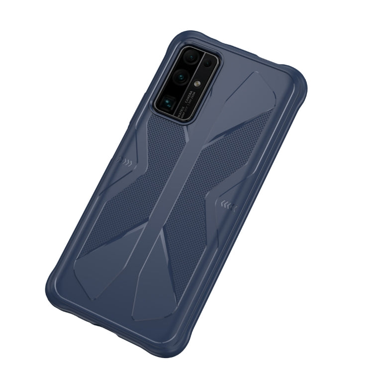 For Huawei Honor X10 Butterfly Shadow Shockproof Rubber TPU Protective Case