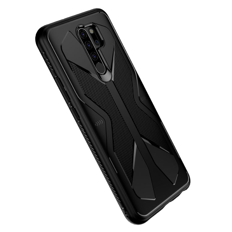 For Xiaomi Redmi 9 Butterfly Shadow Shockproof Rubber TPU Protective Case