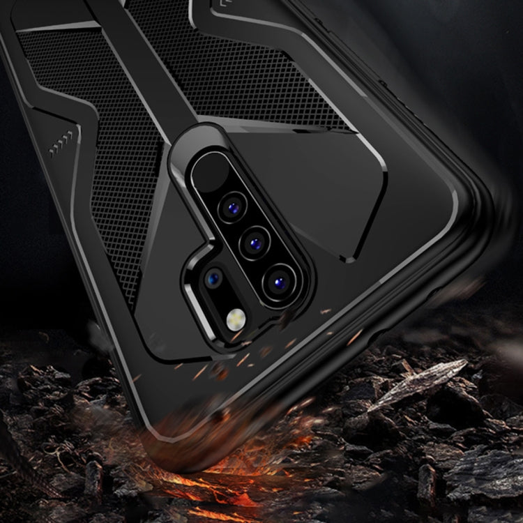 For Xiaomi Redmi 9 Butterfly Shadow Shockproof Rubber TPU Protective Case