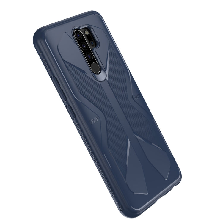 For Xiaomi Redmi 9 Butterfly Shadow Shockproof Rubber TPU Protective Case