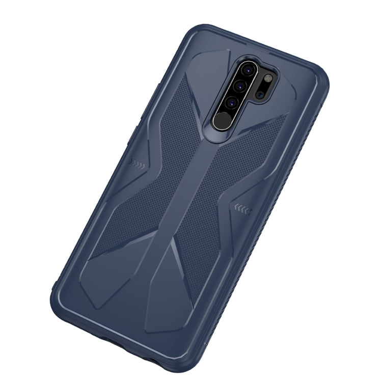 For Xiaomi Redmi 9 Butterfly Shadow Shockproof Rubber TPU Protective Case