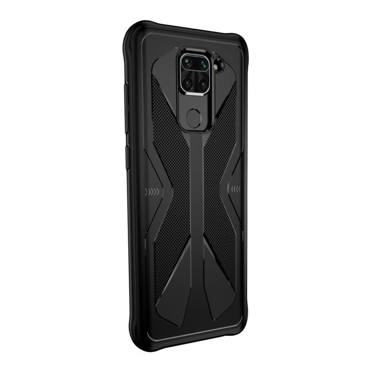 For Xiaomi Redmi Note 9 Butterfly Shadow Shockproof Rubber TPU Protective Case