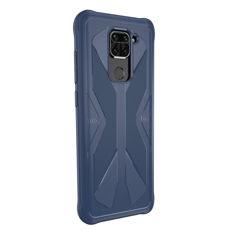 For Xiaomi Redmi Note 9 Butterfly Shadow Shockproof Rubber TPU Protective Case