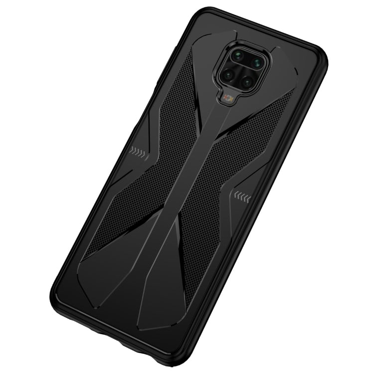 For Xiaomi Redmi Note 9S Butterfly Shadow Shockproof Rubber TPU Protective Case