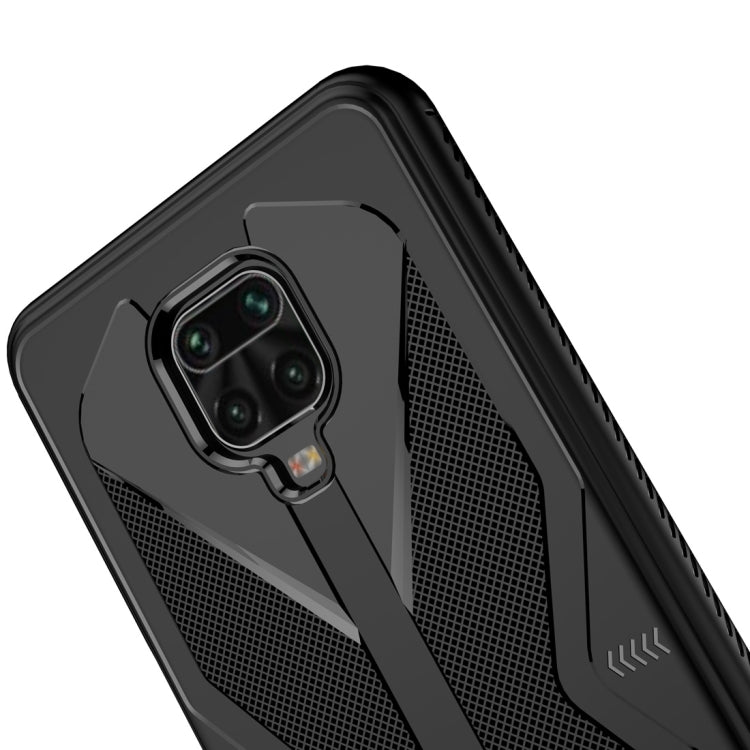 For Xiaomi Redmi Note 9S Butterfly Shadow Shockproof Rubber TPU Protective Case