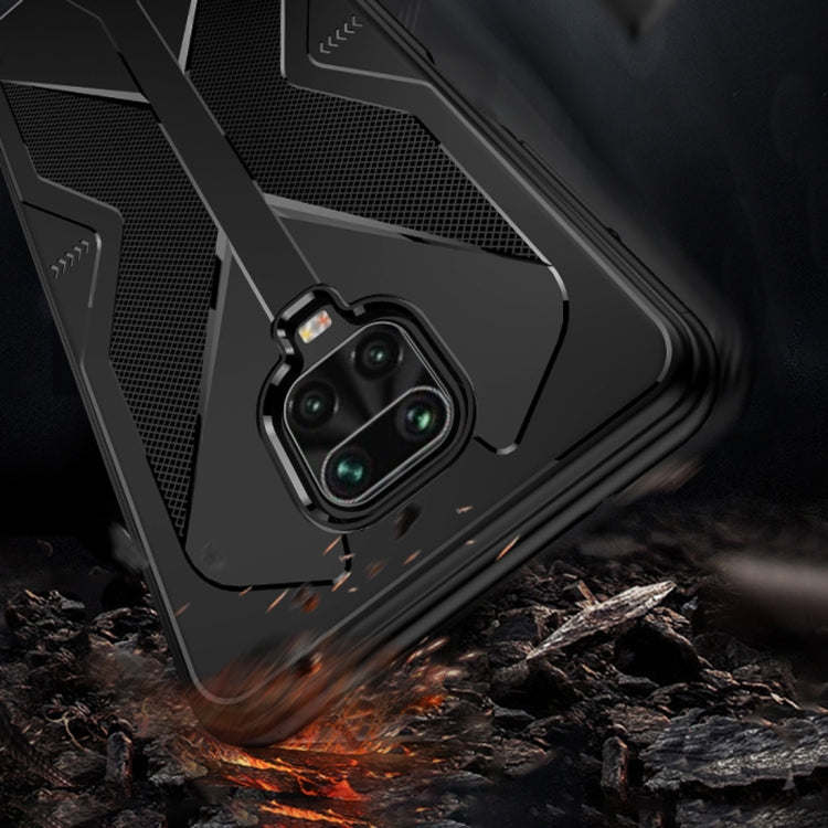 For Xiaomi Redmi Note 9S Butterfly Shadow Shockproof Rubber TPU Protective Case