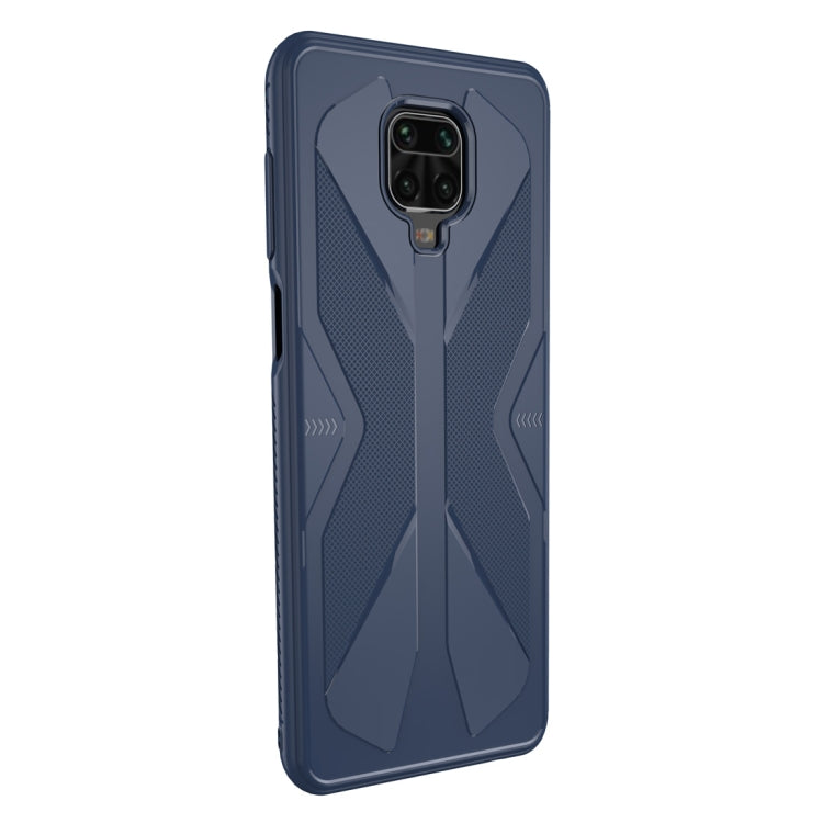 For Xiaomi Redmi Note 9S Butterfly Shadow Shockproof Rubber TPU Protective Case
