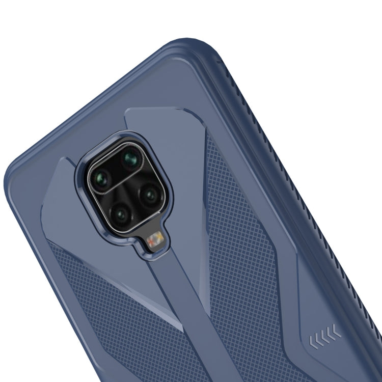 For Xiaomi Redmi Note 9S Butterfly Shadow Shockproof Rubber TPU Protective Case