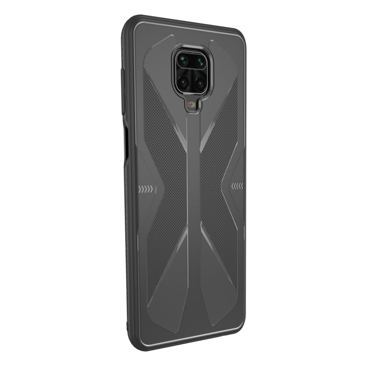 For Xiaomi Redmi Note 9S Butterfly Shadow Shockproof Rubber TPU Protective Case