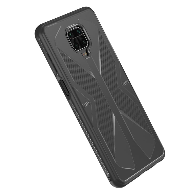 For Xiaomi Redmi Note 9S Butterfly Shadow Shockproof Rubber TPU Protective Case