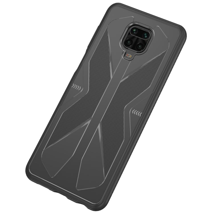 For Xiaomi Redmi Note 9S Butterfly Shadow Shockproof Rubber TPU Protective Case