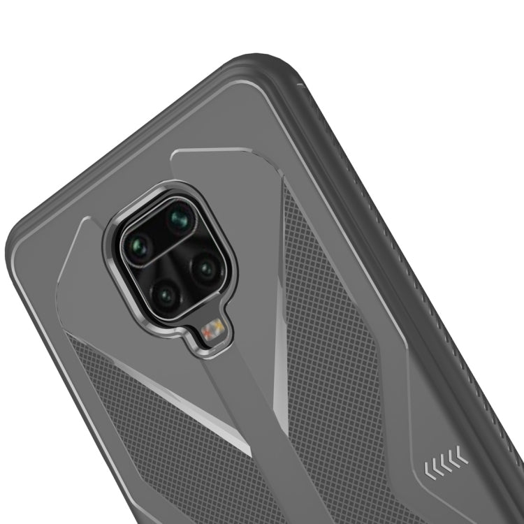 For Xiaomi Redmi Note 9S Butterfly Shadow Shockproof Rubber TPU Protective Case