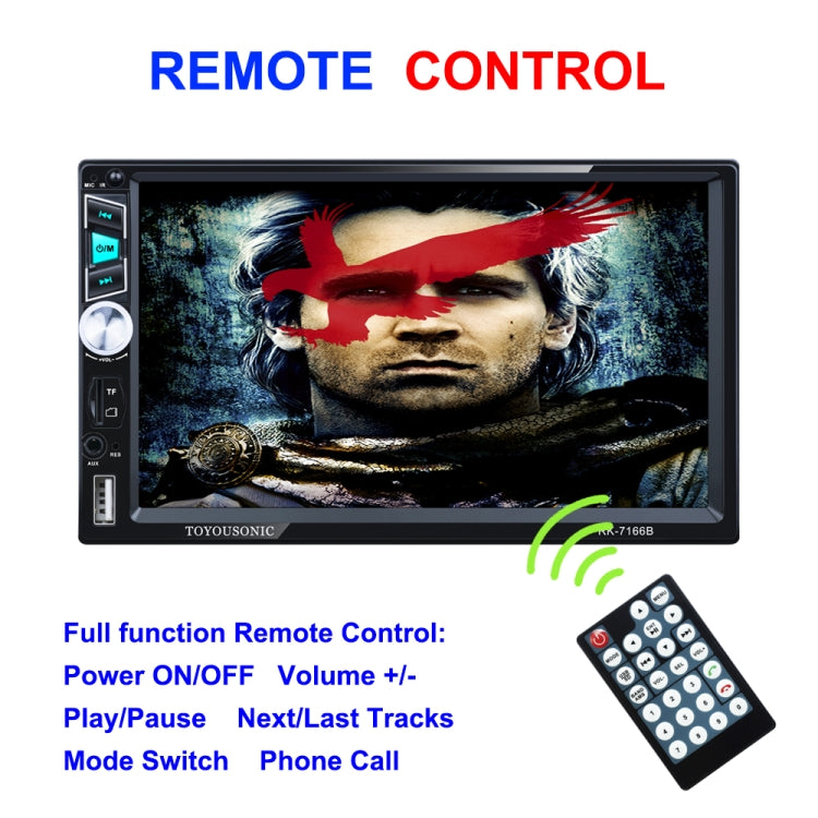7 inch 1080P Car MP5 player Support Touch Screen / Bluetooth