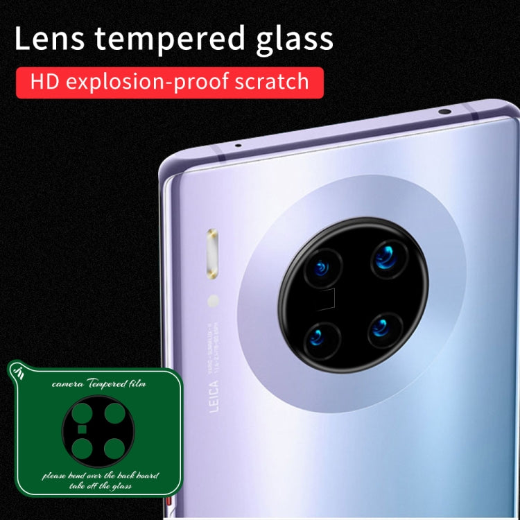 For Huawei Mate 30 Pro Silk Screen Luminous Ring Back Camera Lens Film