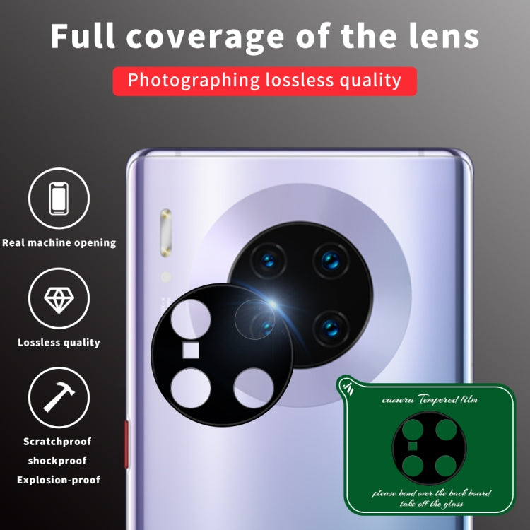 For Huawei Mate 30 Pro Silk Screen Luminous Ring Back Camera Lens Film