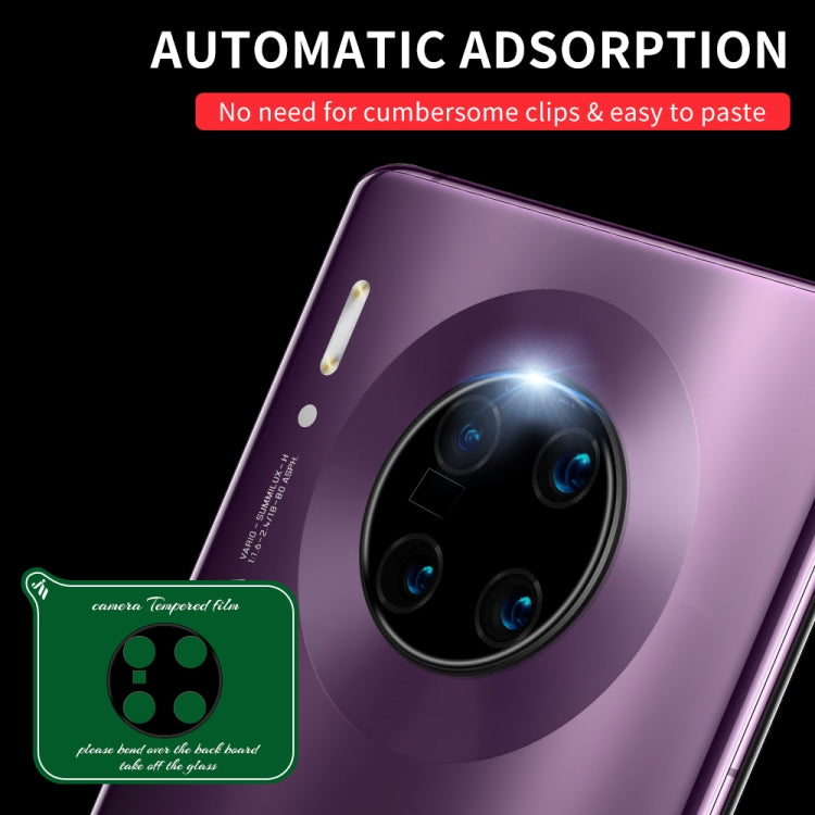 For Huawei Mate 30 Pro Silk Screen Luminous Ring Back Camera Lens Film