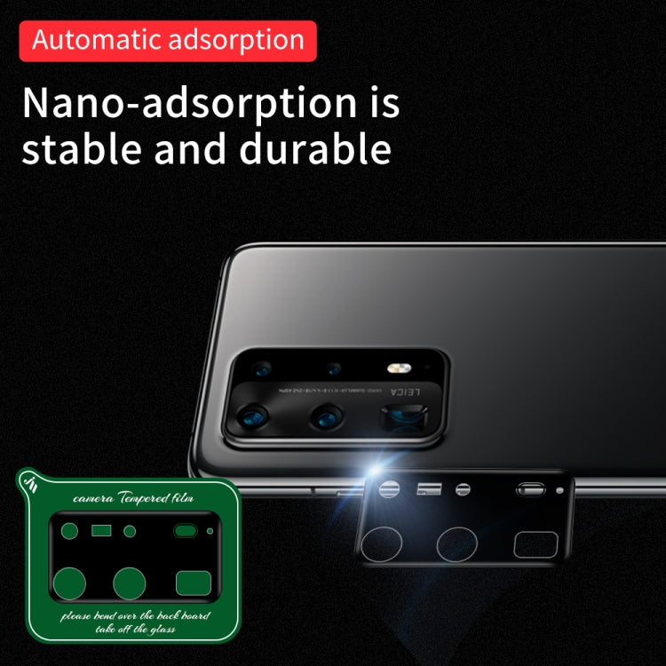 For Huawei P40 Pro+ Silk Screen Luminous Ring Back Camera Lens Film