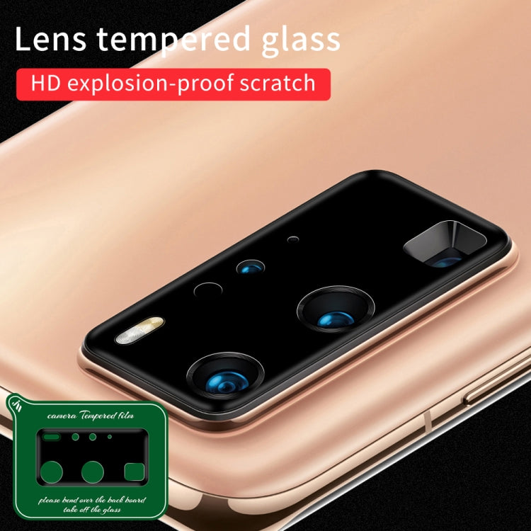 For Huawei P40 Pro Silk Screen Luminous Ring Back Camera Lens Film