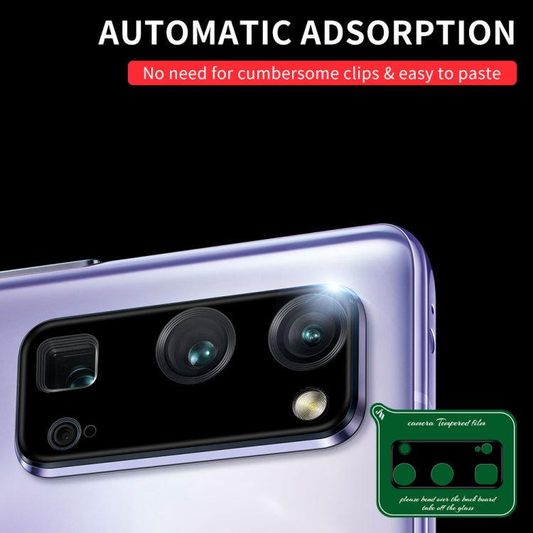 For Huawei Honor 30 Pro Silk Screen Luminous Ring Back Camera Lens Film