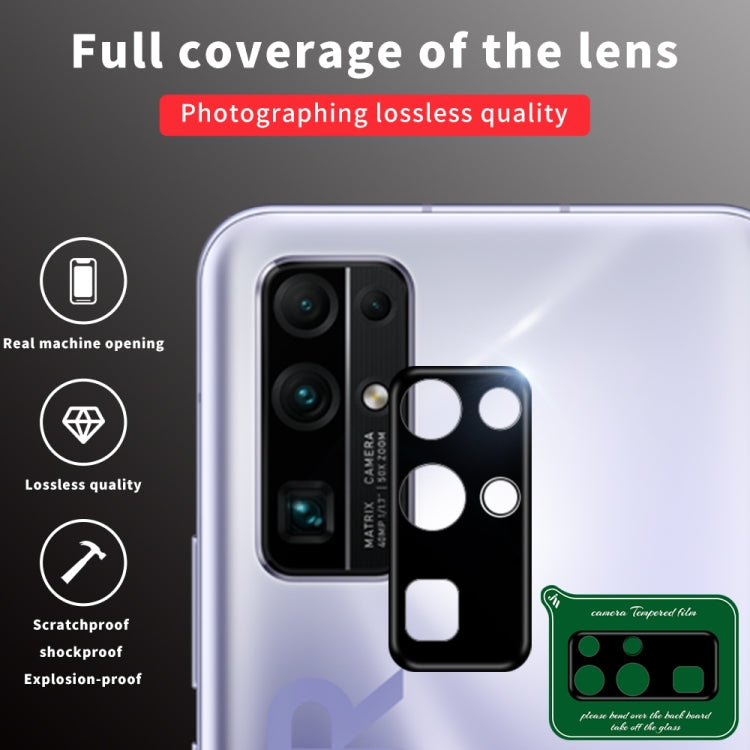 For Huawei Honor 30 Silk Screen Luminous Ring Back Camera Lens Film