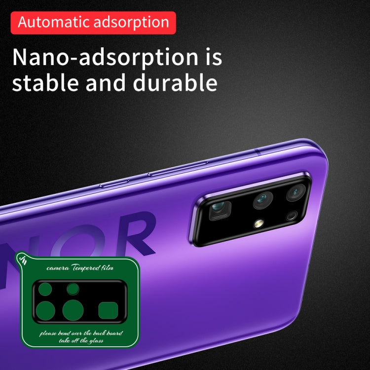 For Huawei Honor 30 Silk Screen Luminous Ring Back Camera Lens Film