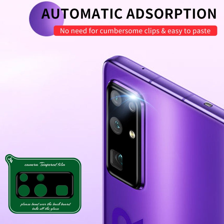 For Huawei Honor 30 Silk Screen Luminous Ring Back Camera Lens Film