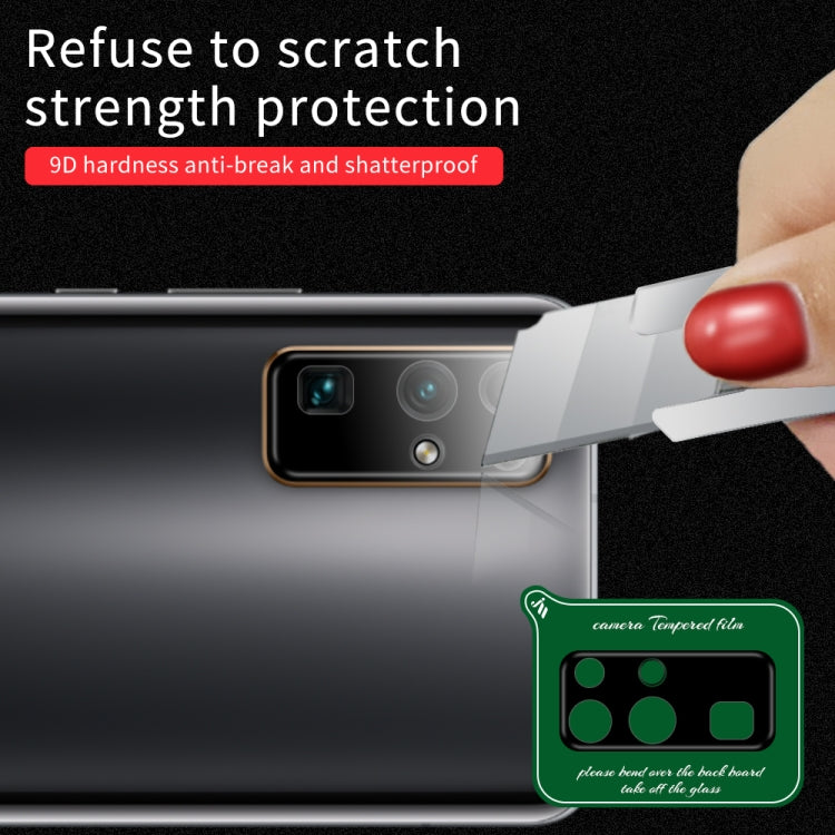 For Huawei Honor 30 Silk Screen Luminous Ring Back Camera Lens Film