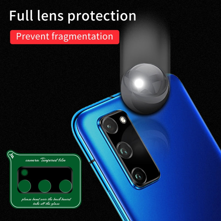 For Huawei Honor V30 Pro Silk Screen Luminous Ring Back Camera Lens Film