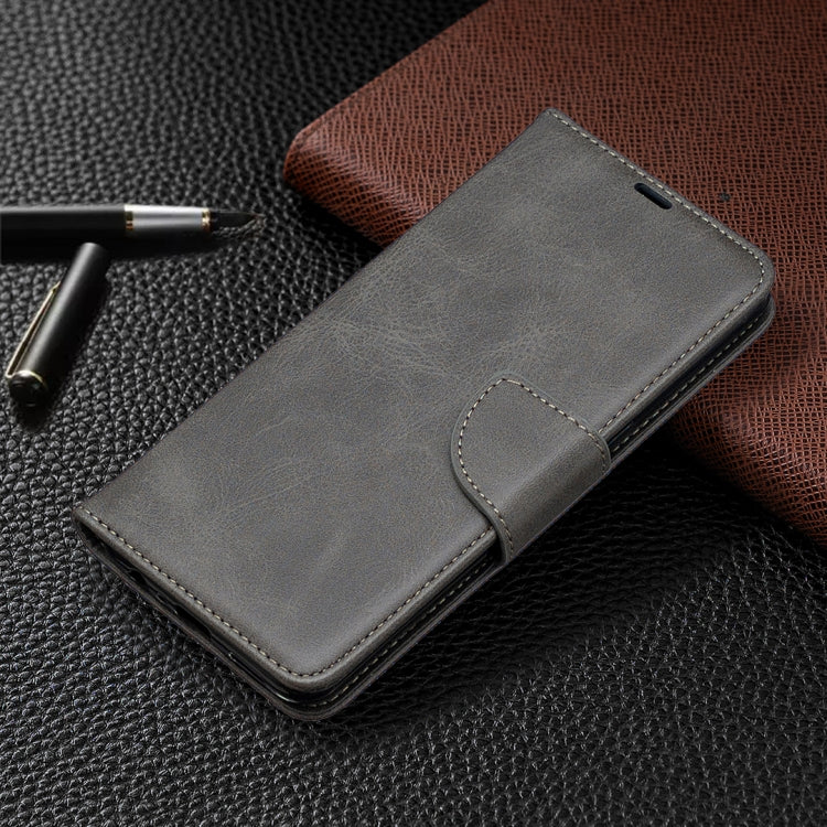 For OPPO Reno3 Pro Retro Lambskin Texture Pure Color Horizontal Flip PU Leather Case, with Holder & Card Slots & Wallet & Lanyard