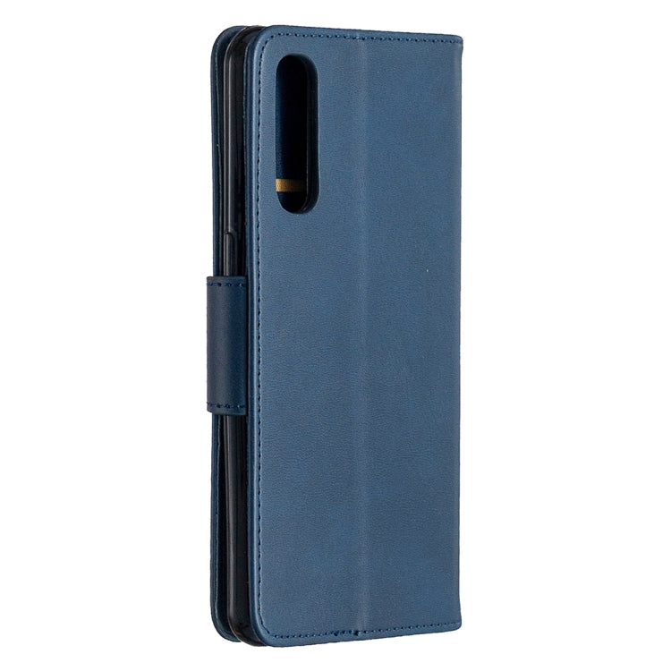 For OPPO Reno3 Pro Retro Lambskin Texture Pure Color Horizontal Flip PU Leather Case, with Holder & Card Slots & Wallet & Lanyard