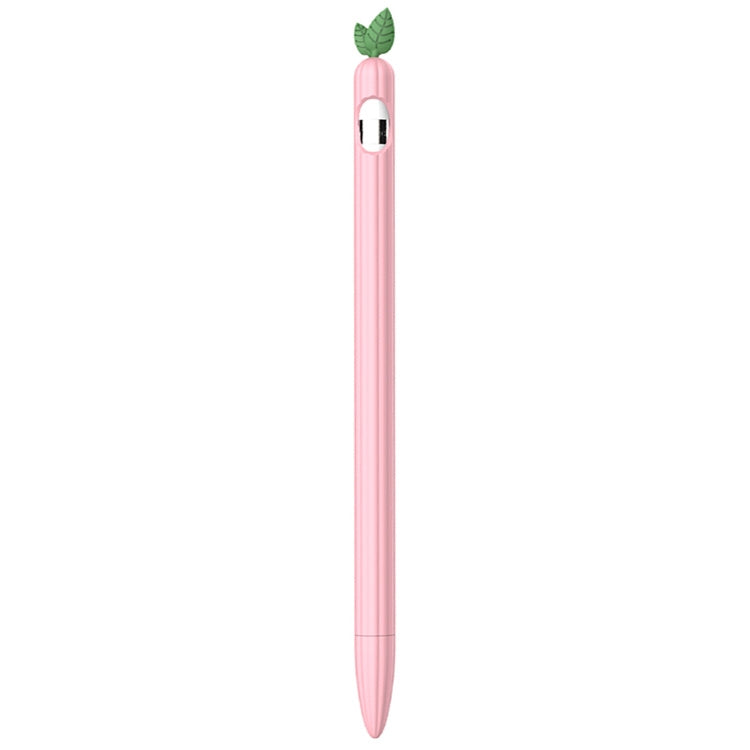For Apple Pencil 1 Contrasting Color Mint Leaf Silicone Non-slip Protective Cover