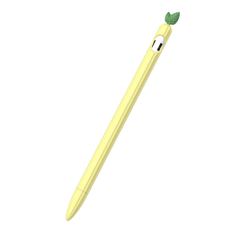 For Apple Pencil 1 Contrasting Color Mint Leaf Silicone Non-slip Protective Cover
