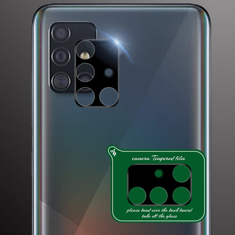 For Samsung Galaxy A51 Silk Screen Luminous Ring Back Camera Lens Film