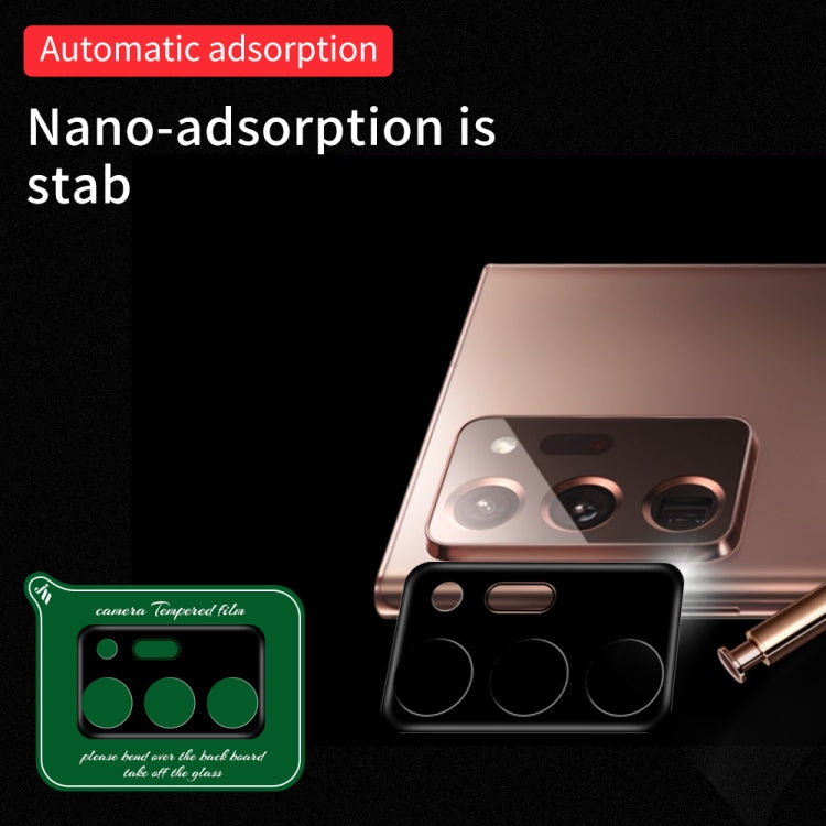 For Samsung Galaxy Note 20 Ultra Silk Screen Luminous Ring Back Camera Lens Film