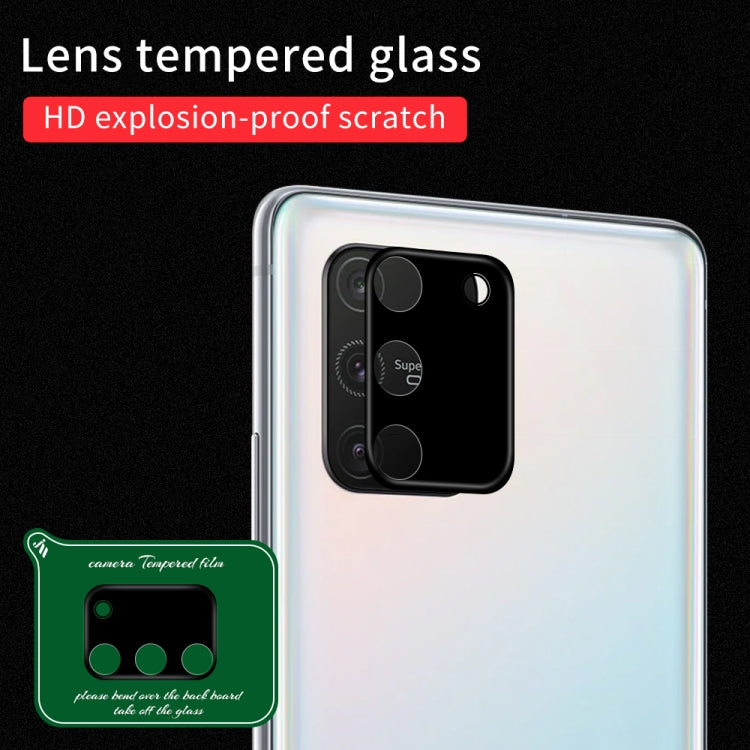 For Samsung Galaxy S10 Lite Silk Screen Luminous Ring Back Camera Lens Film